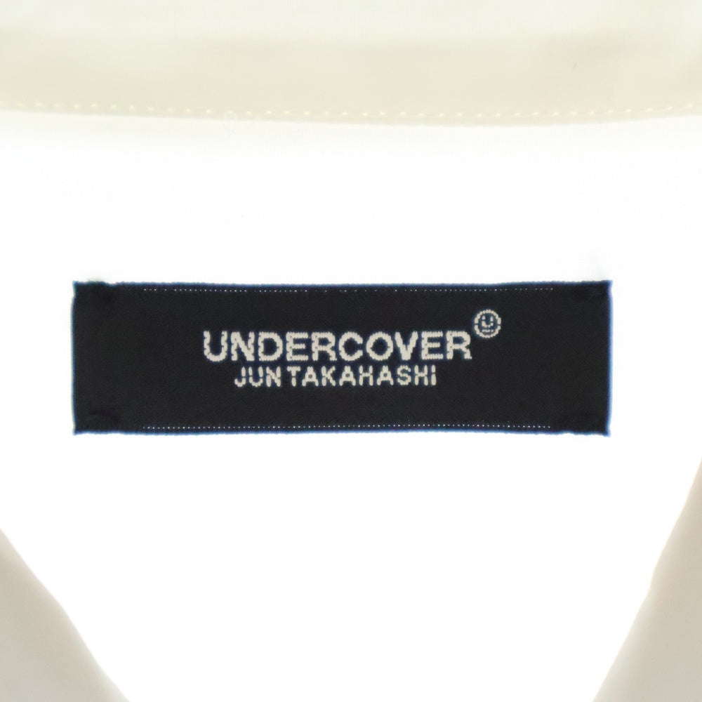 UNDERCOVER(アンダーカバー) 24AW Typewriter Shirt Twin Peaks 長袖シャツ ホワイト UC2D4401-2