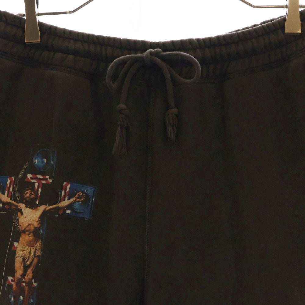 SAINT MICHAEL(セントマイケル) 23AW×河村康輔 ヴィンテージ加工 スウェットイージーパンツ グレー SM-A23-0000-C21