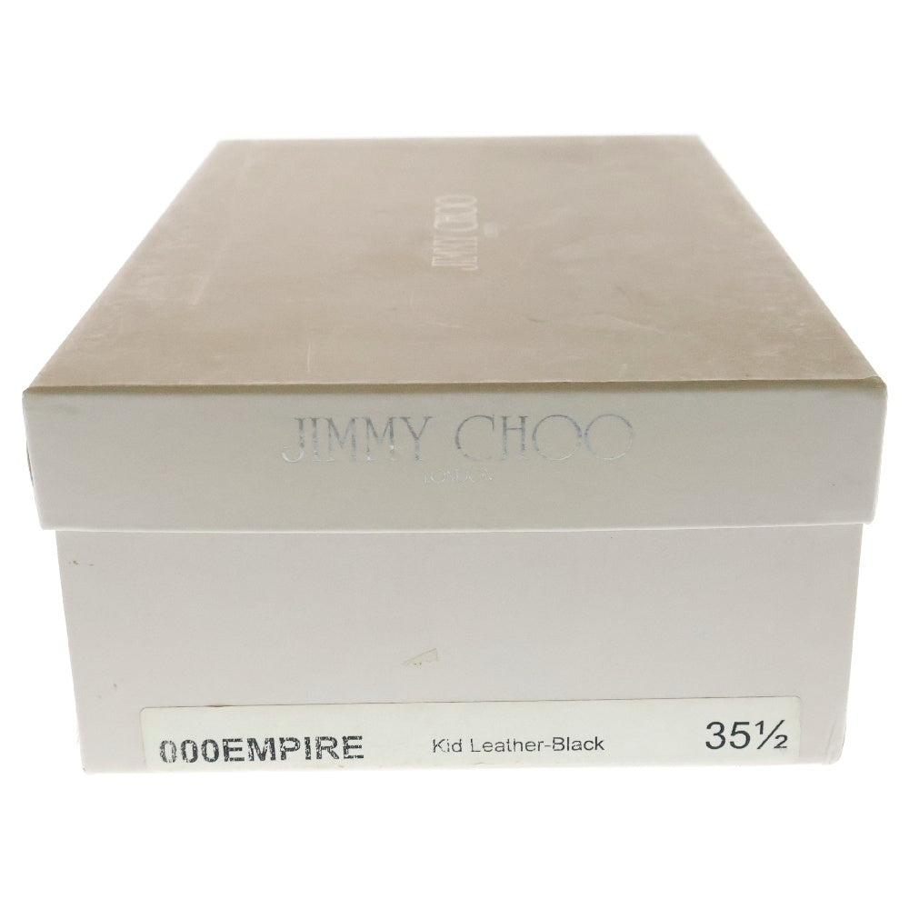 JIMMY CHOO(ジミーチュウ) Empire Heels Kid Leather キッドレザー ピンヒールパンプス レディース ブラック