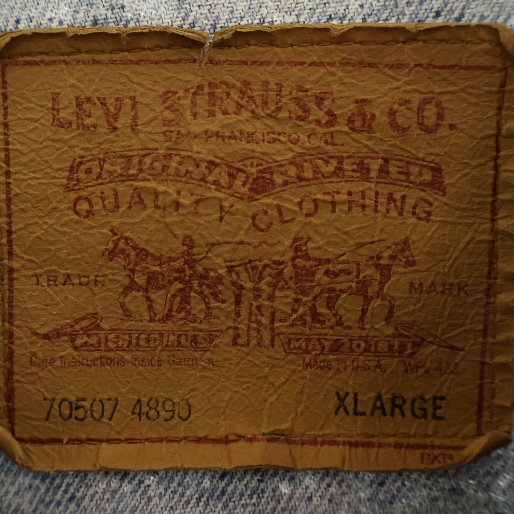 Levi's(リーバイス) 90s VINTAGE 70507 4890 ヴィンテージ デニムジャケット インディゴ