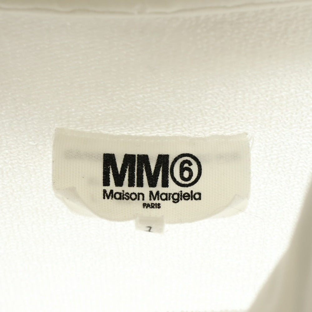 MM6 Maison Margiela(エムエムシックスメゾンマルジェラ) 23SS プルオーバー フーディ スウェットパーカー ホワイト S52GU0184