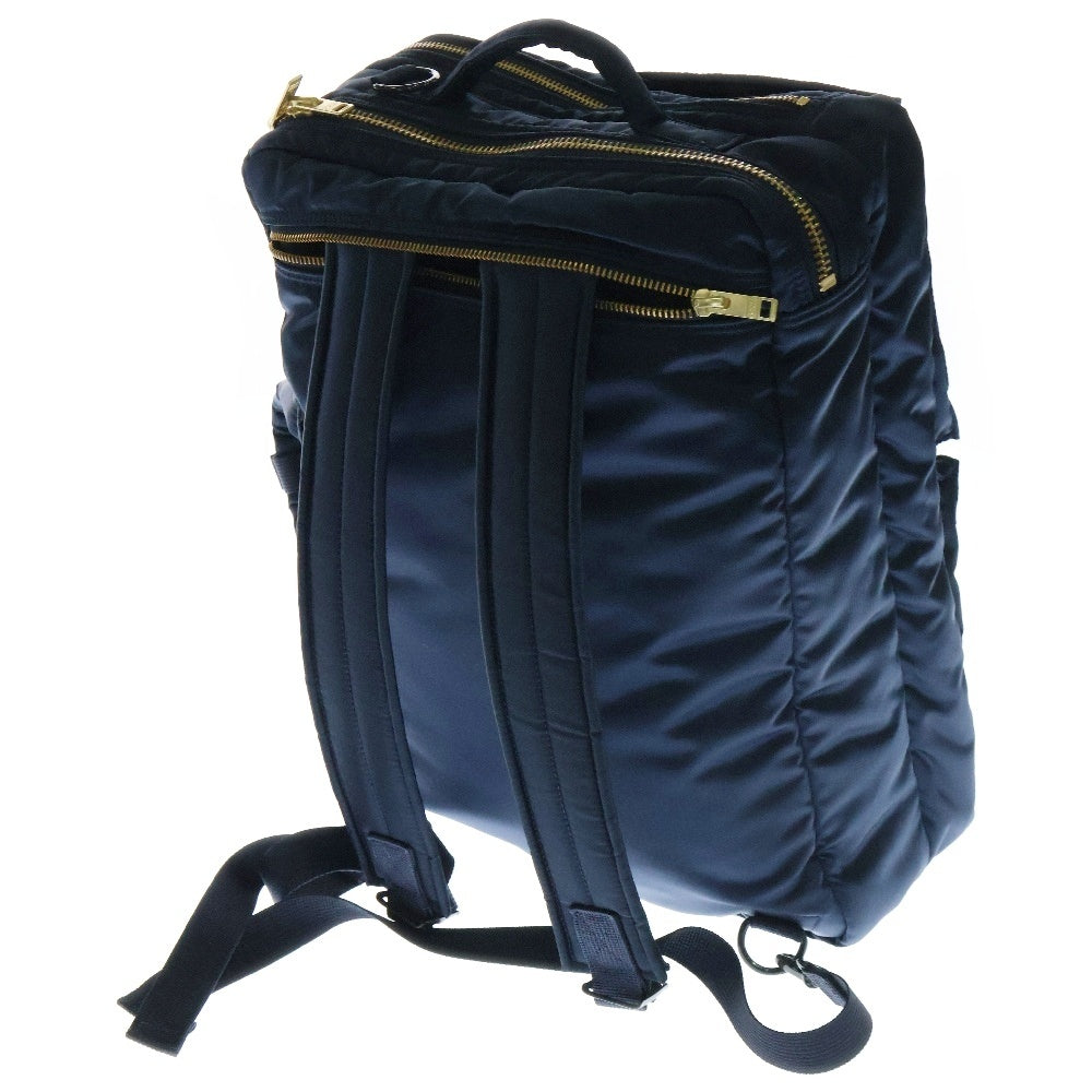 PORTER(ポーター) PX TANKER タンカー2WAY SHORT HELMET BAG ショートヘルメット ビジネス ブリーフバッグ ネイビー