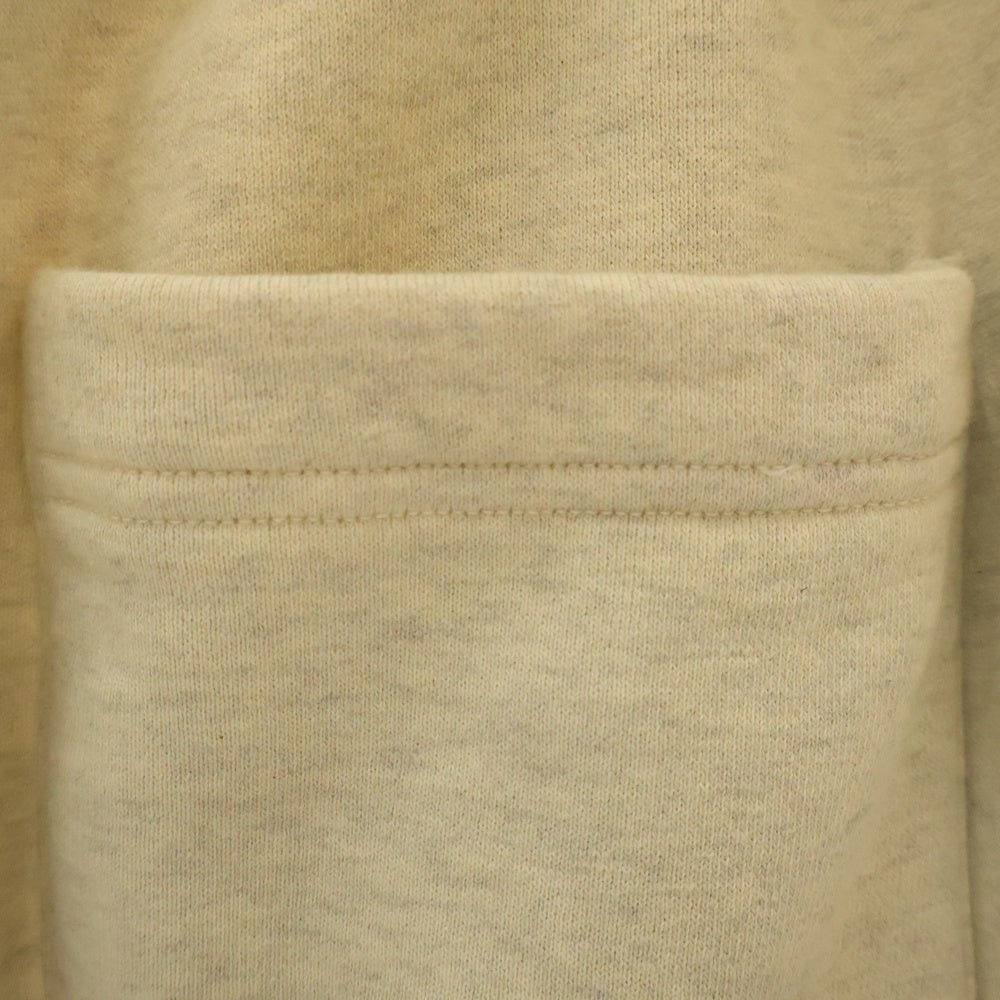 SAINT MICHAEL(セントマイケル) 24SS ロゴ刺繍 スウェットパンツ SM-YS8-0000-043 アイボリー