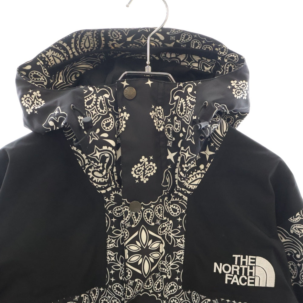 SUPREME(シュプリーム) 14AW×THE NORTH FACE Bandana Mountain Parka NP51400I ノースフェイス バンダナマウンテンジャケット ブラック