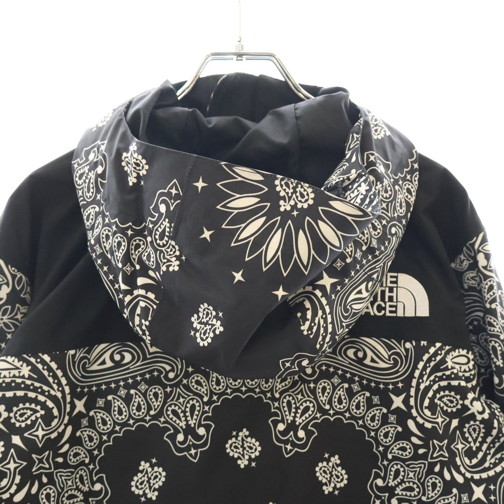 SUPREME(シュプリーム) 14AW×THE NORTH FACE Bandana Mountain Parka NP51400I ノースフェイス バンダナマウンテンジャケット ブラック