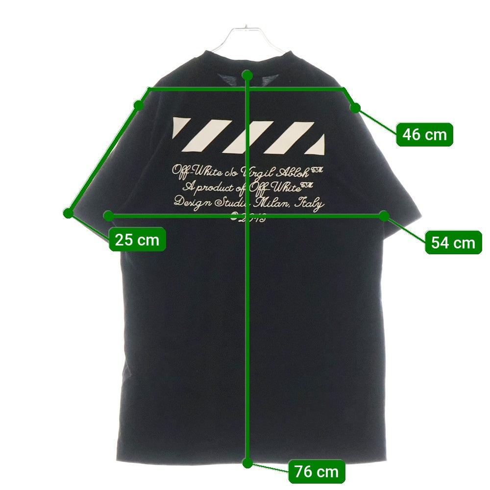 OFF-WHITE(オフホワイト) 23AW Black t-shirt with 23 logo print ブラック Tシャツ ロゴプリント OMAA027G23JER004