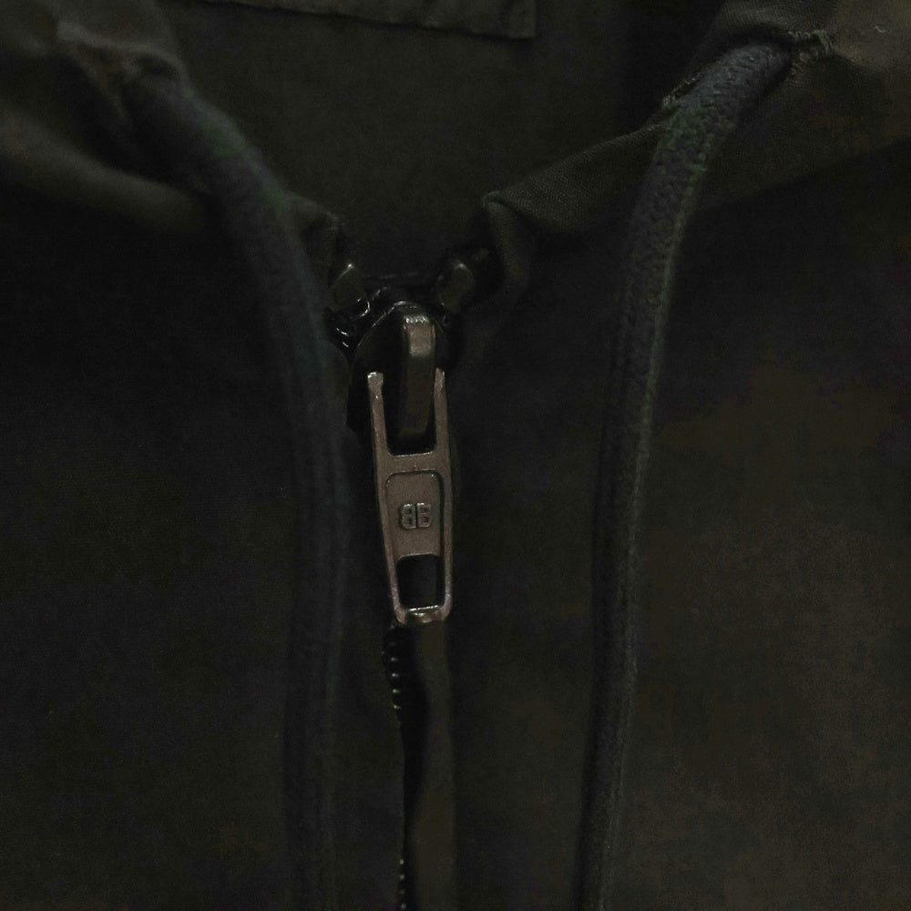 BALENCIAGA(バレンシアガ) Loop Sports Icon ループ アイコンナイロンフーデッド トラックジャケット ブラック 814393 TR031