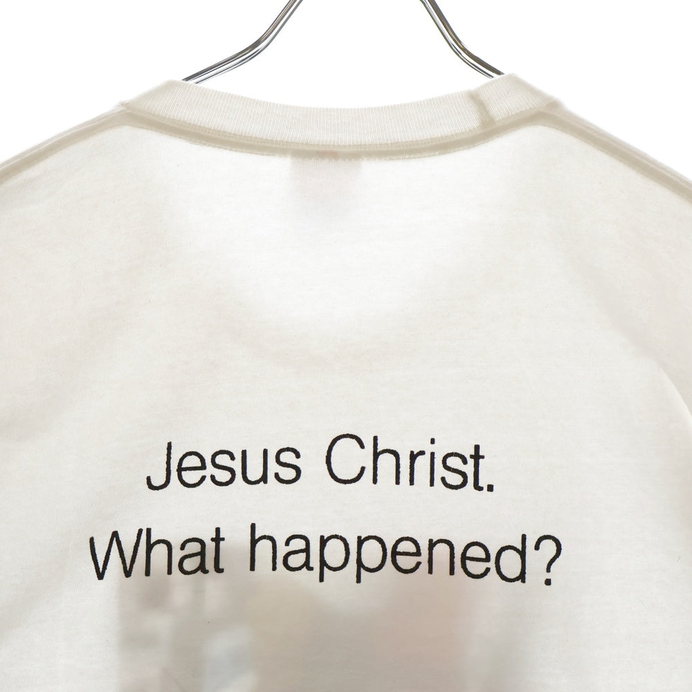 SUPREME(シュプリーム) 15SS Jesus Christ What happened ジーザス キリスト ワットハプン 半袖Tシャツ カットソー ホワイト