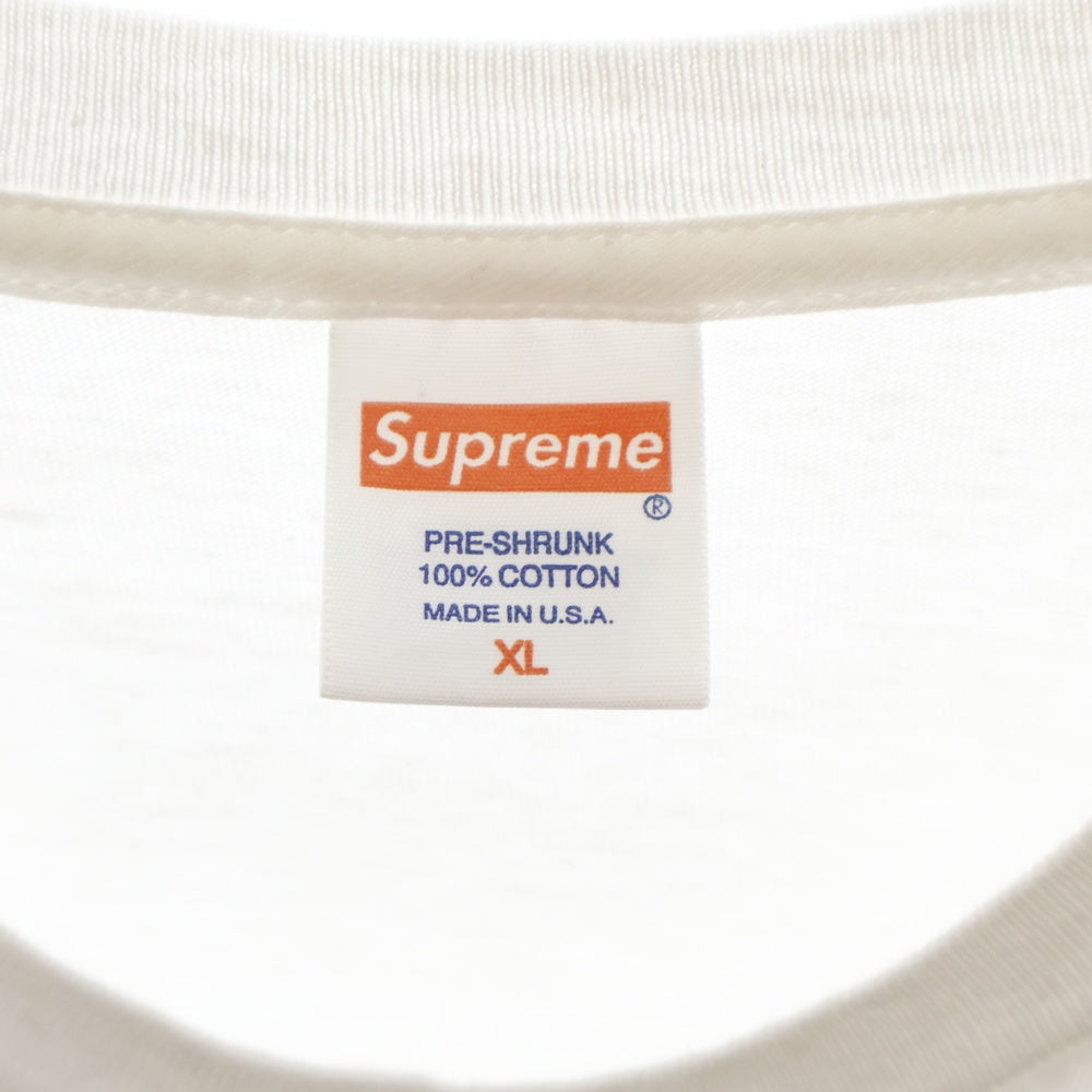 SUPREME(シュプリーム) 15SS Jesus Christ What happened ジーザス キリスト ワットハプン 半袖Tシャツ カットソー ホワイト
