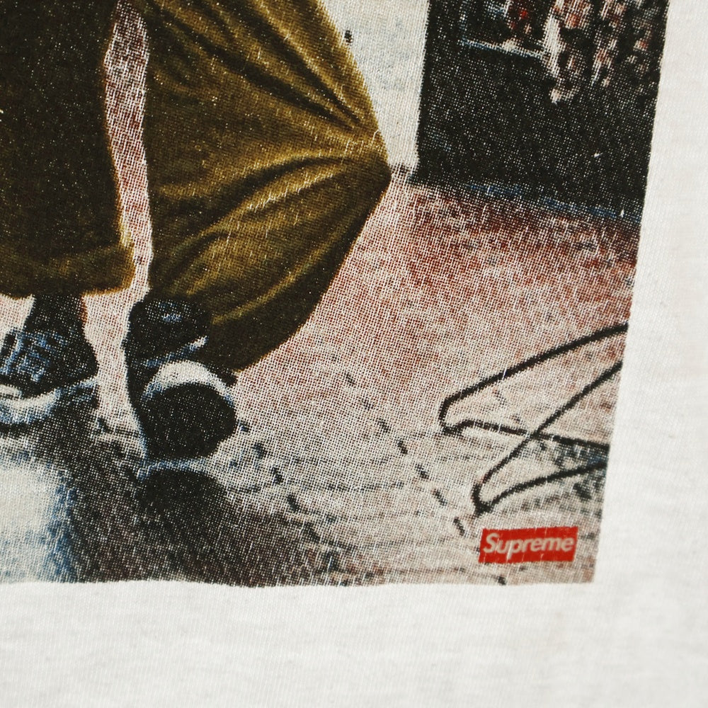 SUPREME(シュプリーム) 15SS Jesus Christ What happened ジーザス キリスト ワットハプン 半袖Tシャツ カットソー ホワイト