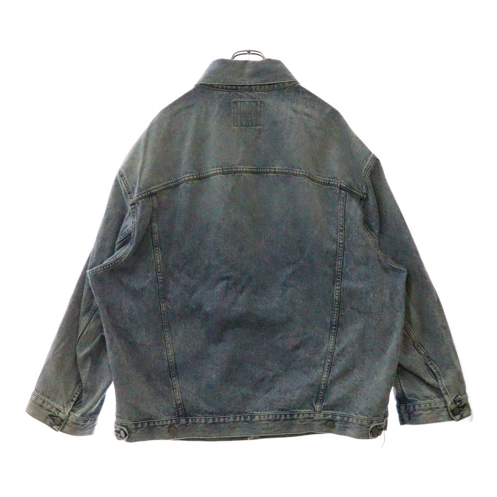 ACNE STUDIOS Bla Konst(アクネストゥディオズ ブロコンスト) オーバーサイズユニセックスフィット デニムジャケット インディゴ BK-UX-OUTW000016