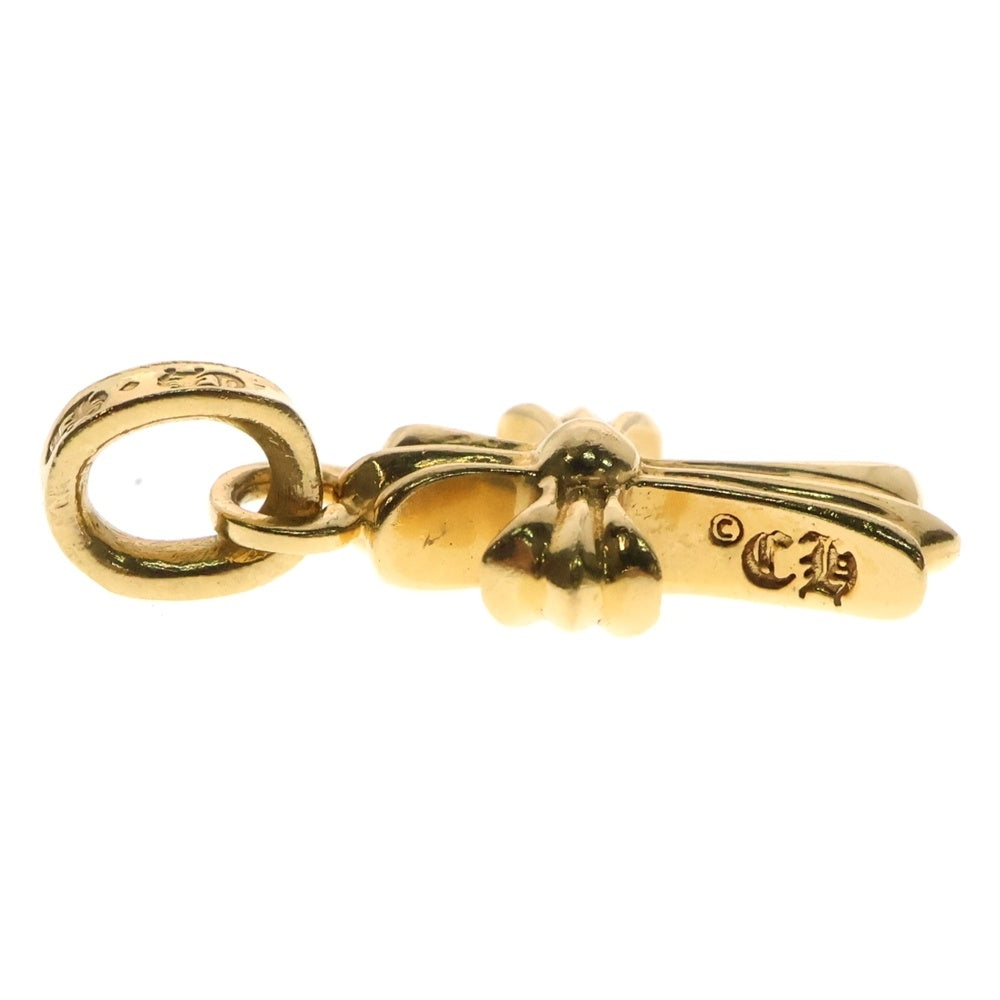 CHROME HEARTS(クロムハーツ) 22K CRS BBYFAT P/DIA ベイビーファットクロス PAVEダイヤ ペンダントトップ ゴールド BCA035