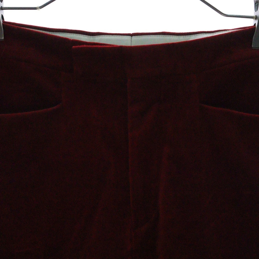 GUCCI(グッチ) Stretch Velvet Shorts 675281 Z8ASR ベルベット ショートパンツ ハーフパンツ レッド