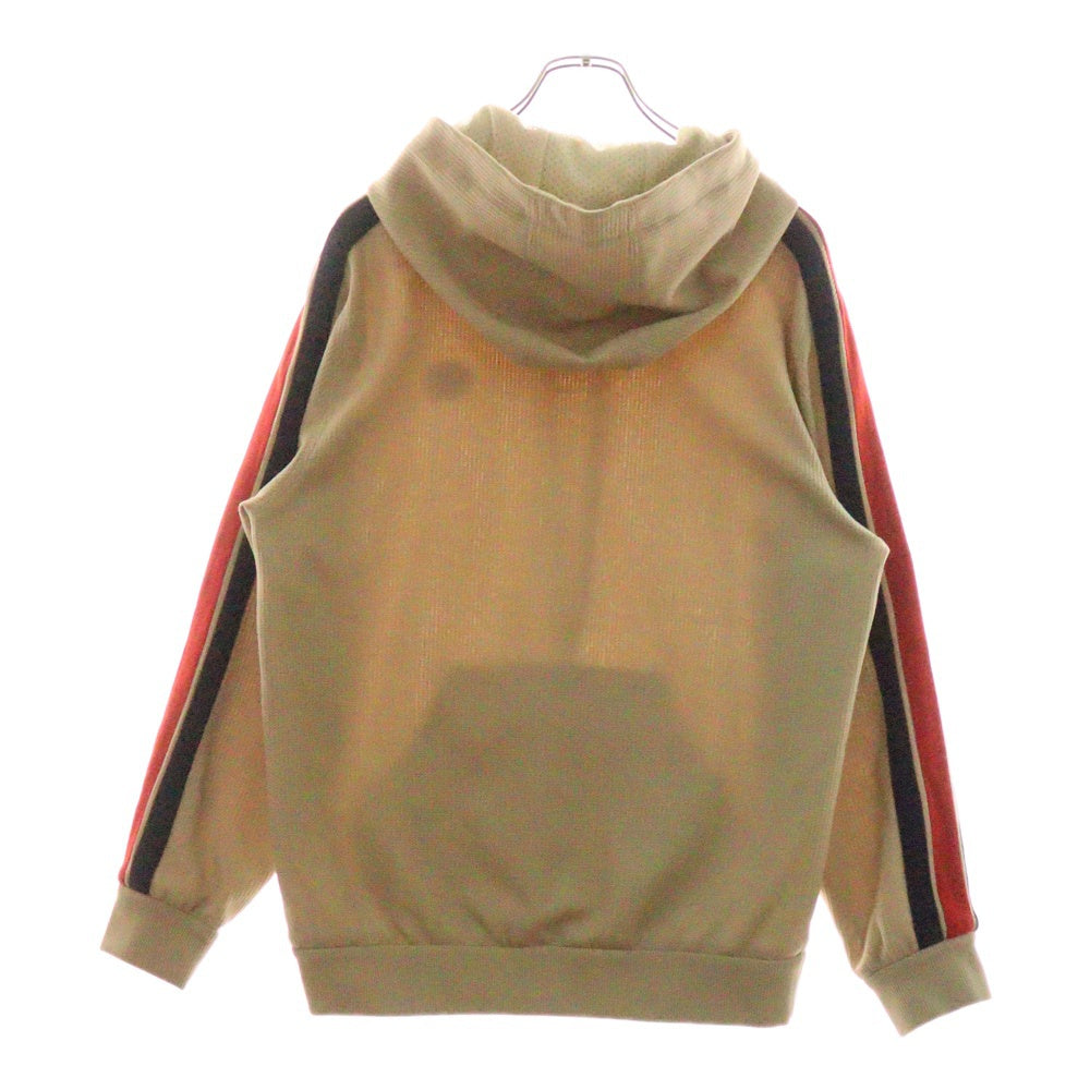 GUCCI(グッチ) Jersey Hooded Sweatshirt 733972 XJFFB ジャージー フーデッド プルオーバーパーカースウェットシャツ ベージュ