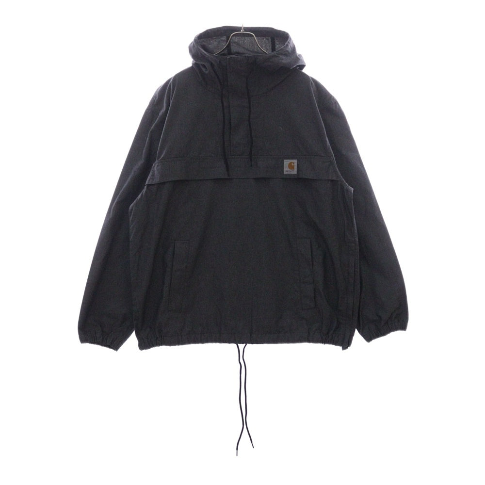 Carhartt WIP(カーハート ダブリューアイピー) Blake Blue Hoodie I034527 ハーフジップフーデッドジャケット グレー