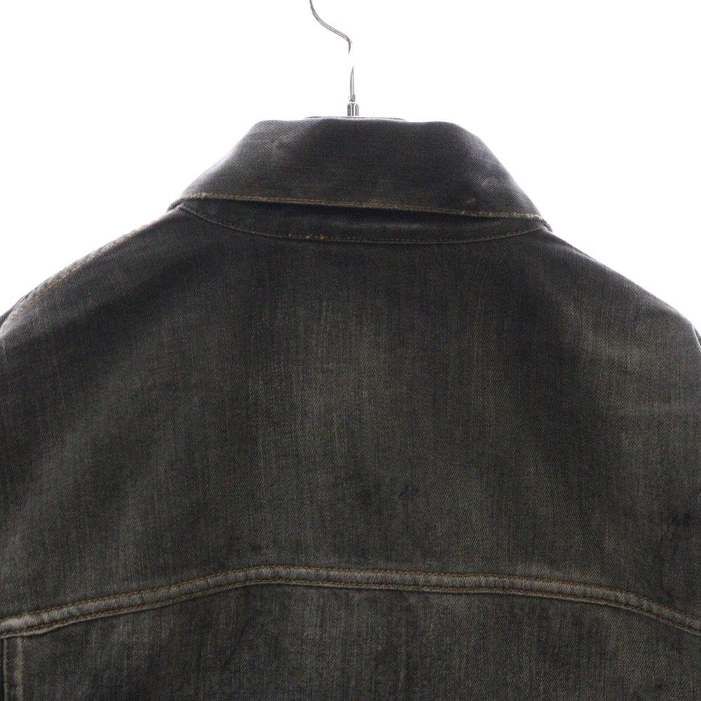 Acne Studios(アクネ ストゥディオズ) ヴィンテージ加工 オーバーサイズフィットデニムジャケット FN-UX-OUTW000073 グレー