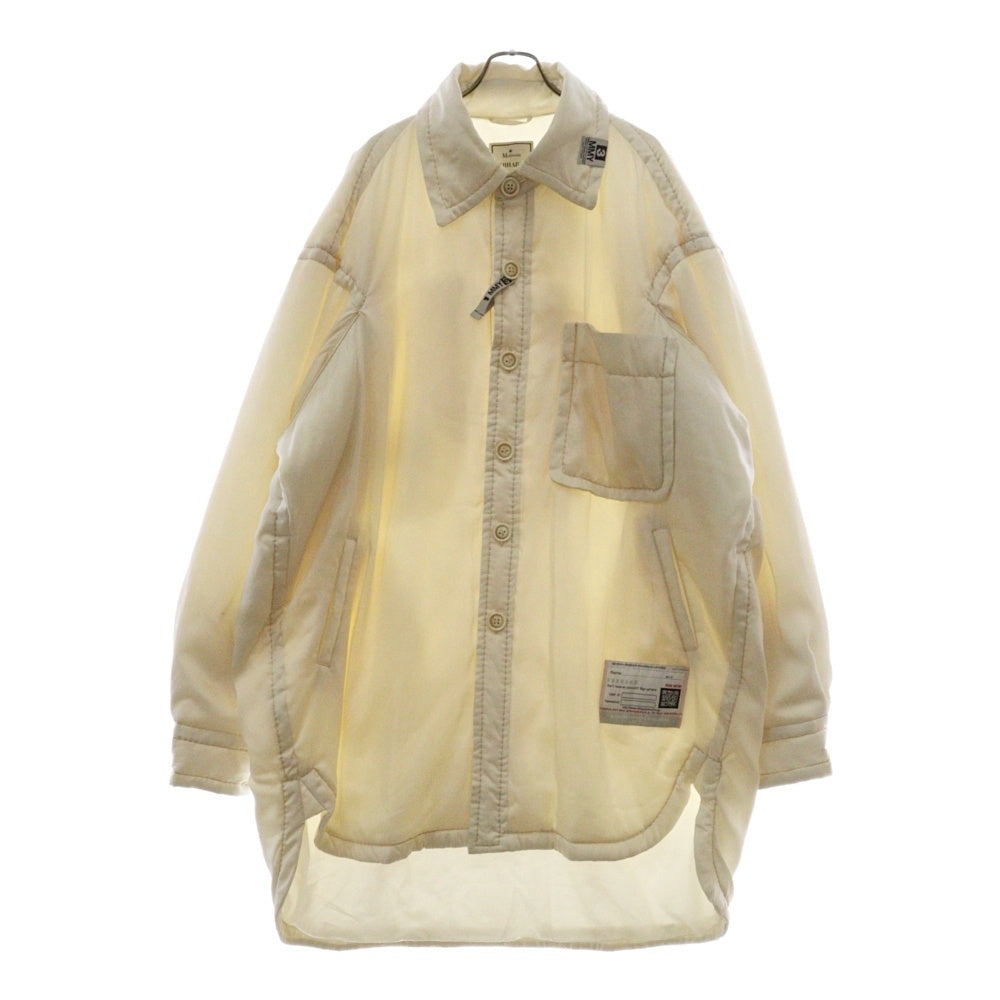ジャケット・アウター DISCOVERED NYLON SHIRT BLOUSON Never mind the XU / Chikashitsu+｜【Chikashitsu +】coating