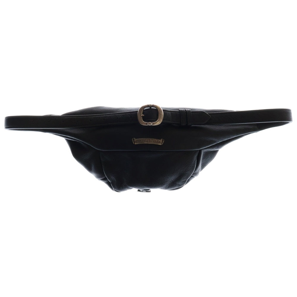 CHROME HEARTS(クロムハーツ) #1 SNAT PACK スナットパック ダガージップ ガンスリンガーベルト レザーウエストバッグ ブラック BCA378