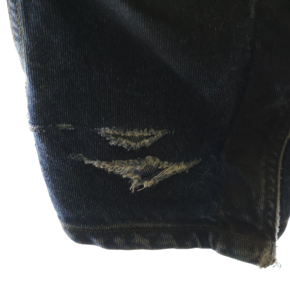 Y/PROJECT(ワイプロジェクト) EVERGREEN BANANA JEANS コーティング加工 バナナジーンズ デニムパンツ ブラック