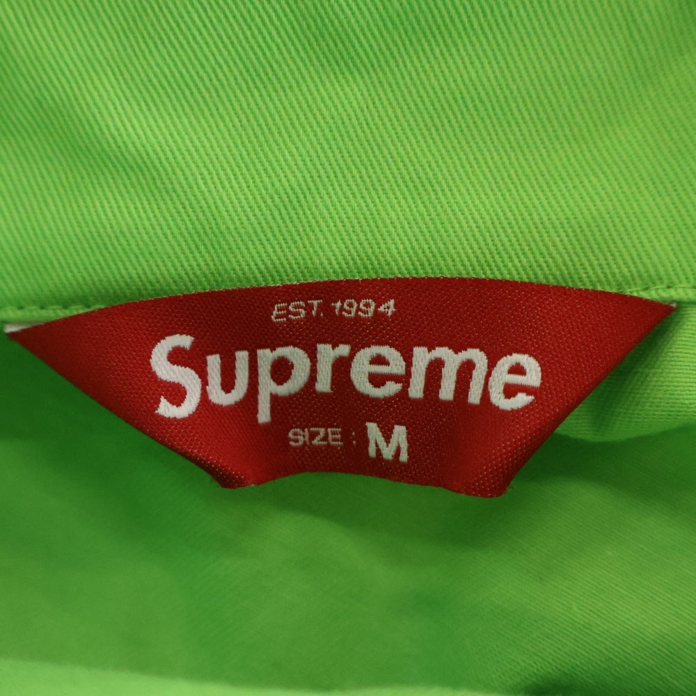 SUPREME(シュプリーム) 20SS Automobili Lamborghini Coverall ランボルギーニカーバーオール 半袖ツナギ ライトグリーン