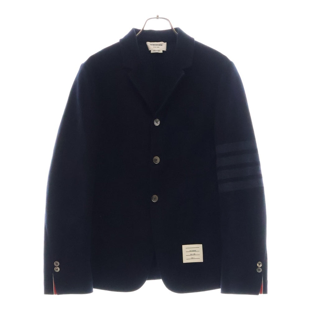 THOM BROWNE(トムブラウン) Double Face Tech Twill Sport Coat Jacket MJT175A-06772-415 ダブルフェイス テック ツイル テーラードジャケット ネイビー