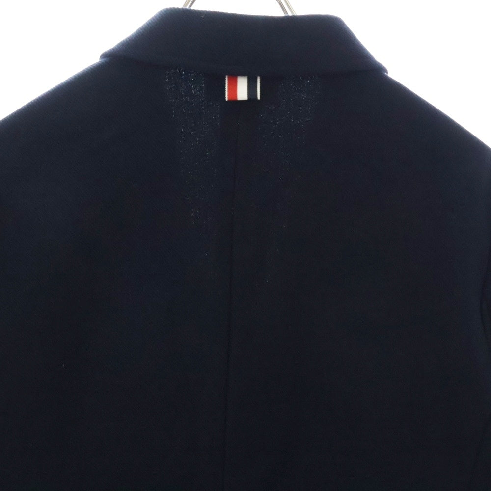 THOM BROWNE(トムブラウン) Double Face Tech Twill Sport Coat Jacket MJT175A-06772-415 ダブルフェイス テック ツイル テーラードジャケット ネイビー