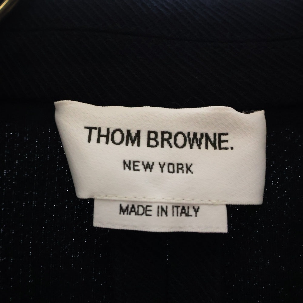 THOM BROWNE(トムブラウン) Double Face Tech Twill Sport Coat Jacket MJT175A-06772-415 ダブルフェイス テック ツイル テーラードジャケット ネイビー