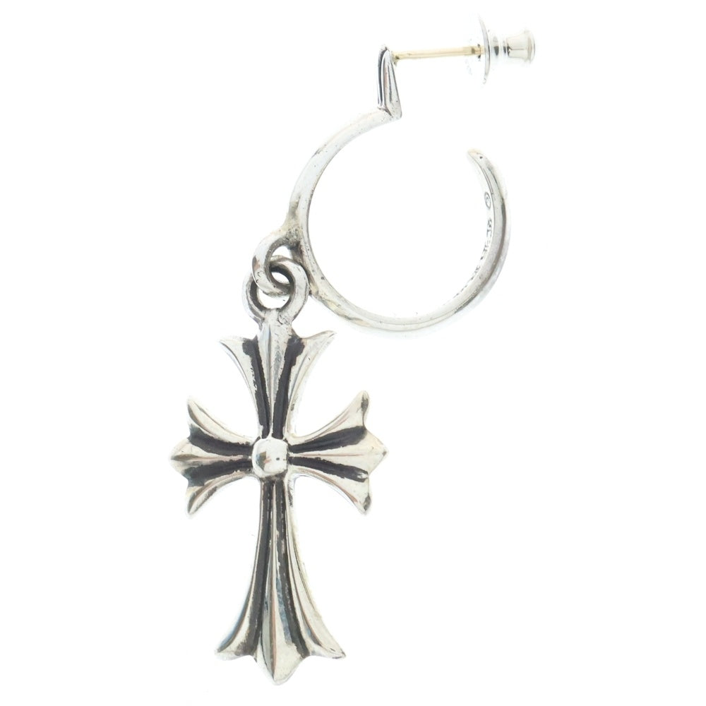 CHROME HEARTS(クロムハーツ) TINY CH CROSS タイニーCHクロス フープピアス シルバー BCA115