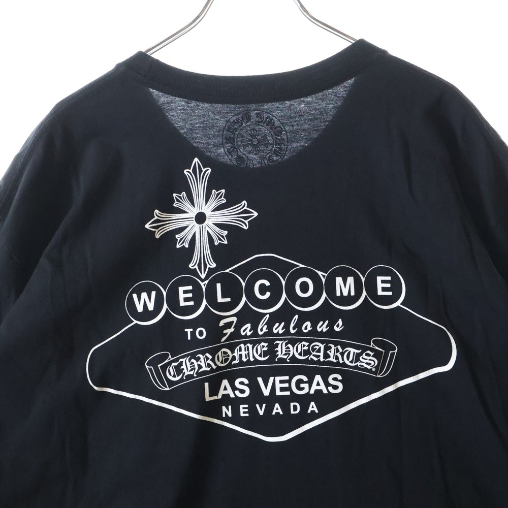 CHROME HEARTS(クロムハーツ) Las Vegas S/S Tee ラスベガス限定 半袖Tシャツ カットソー ブラック