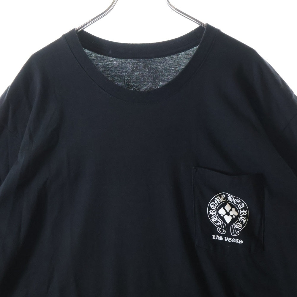 CHROME HEARTS(クロムハーツ) Las Vegas S/S Tee ラスベガス限定 半袖Tシャツ カットソー ブラック