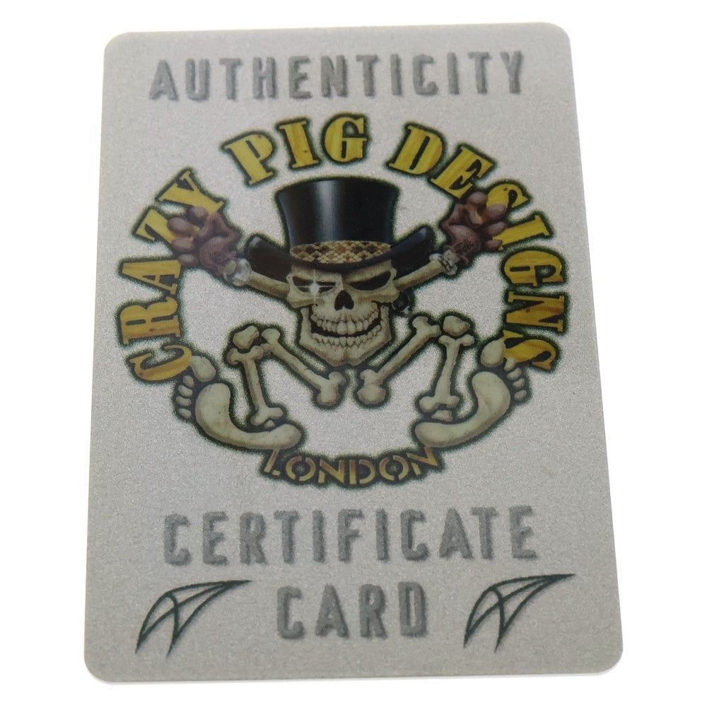 CRAZY PIG(クレイジーピッグ) #20 LEMOLA レモラ スカル シルバーリング