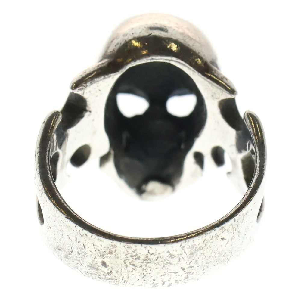 CRAZY PIG(クレイジーピッグ) CUTAWAY SKULL RING スカルリング シルバー