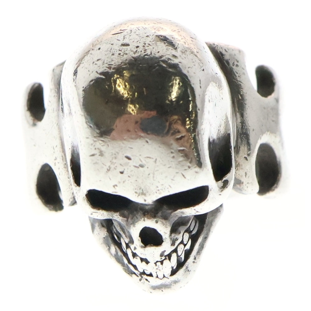 CRAZY PIG(クレイジーピッグ) CUTAWAY SKULL RING スカルリング シルバー