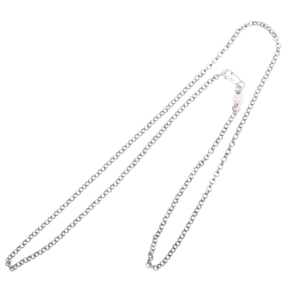 CHROME HEARTS(クロムハーツ) NECKCHAIN R18 ロールチェーンネックレス 18inch シルバー BCA083