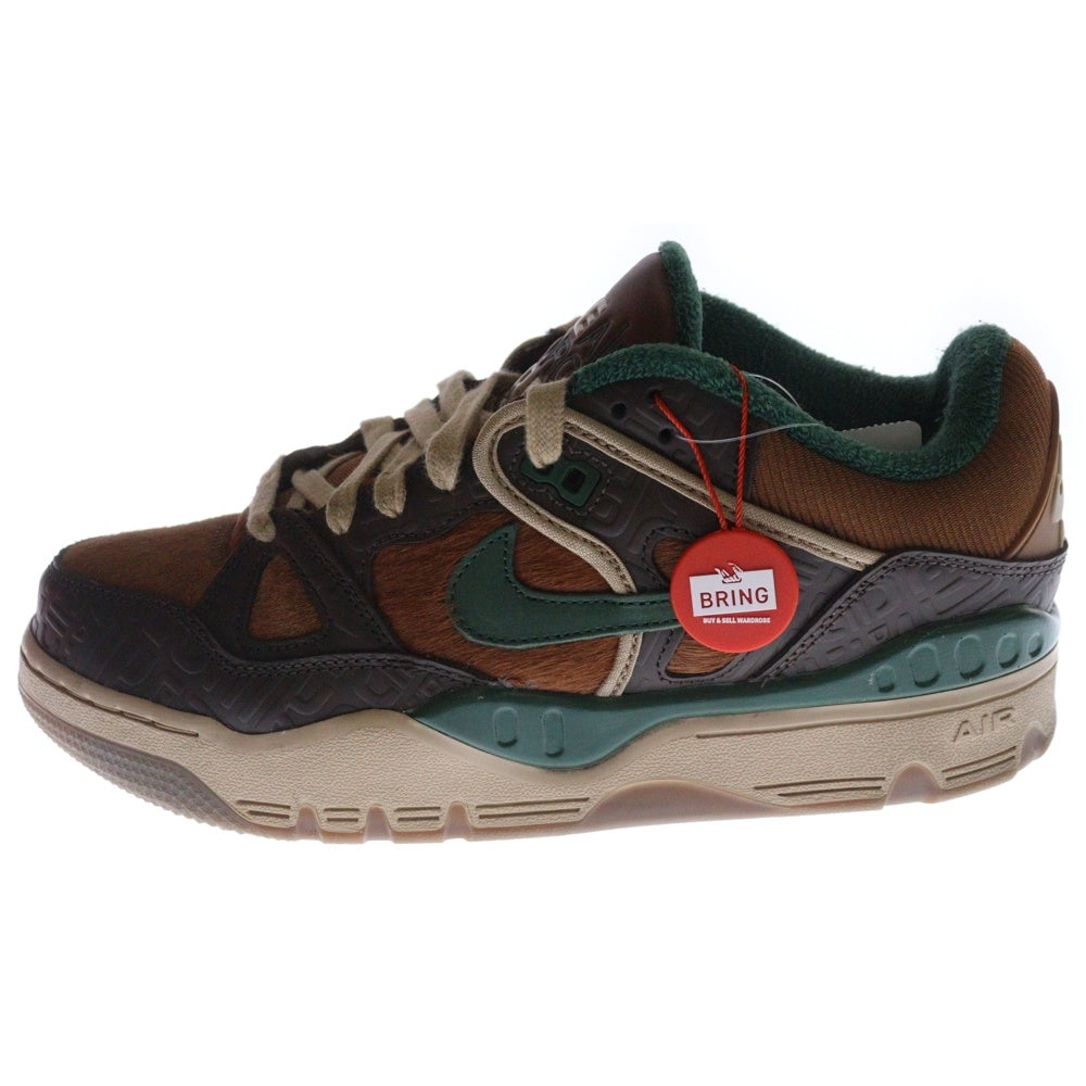 NIKE(ナイキ) × NIGO AIR FORCE3 LOW SP HQ0260-201 ニゴー エアフォース3 ローカットスニーカー シューズ ブラウン/グリーン US9/27cm