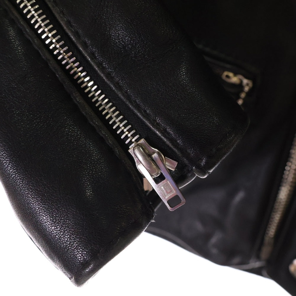 Lewis Leathers(ルイスレザー) 391T LIGHTNING TIGHT FIT ライトニング タイトフィット カウハイド ダブルライダース レザージャケット ブラック