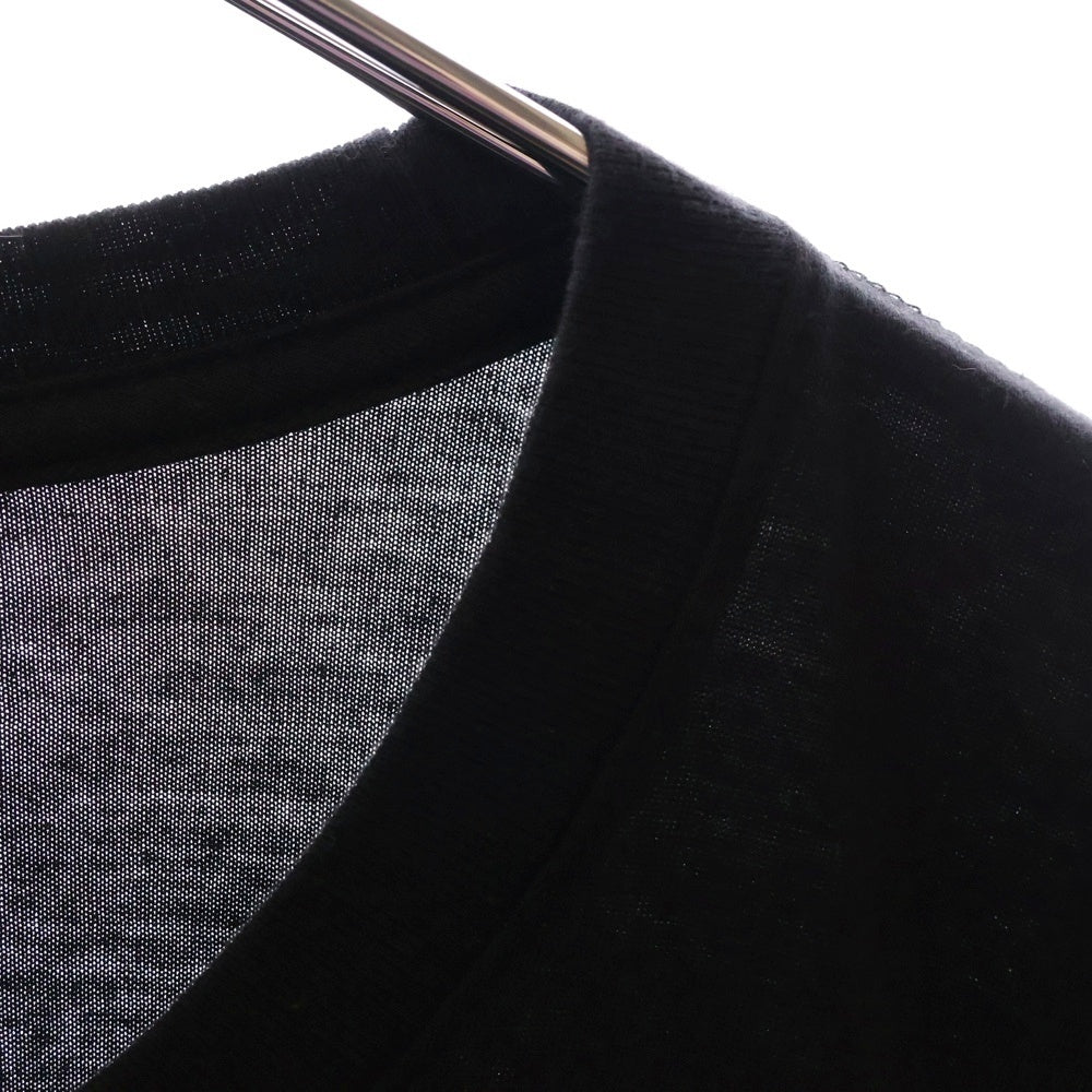 CHROME HEARTS(クロムハーツ) Neon Bar Logo L/S Tee ネオンバーロゴ クルーネック長袖Tシャツ カットソー ブラック