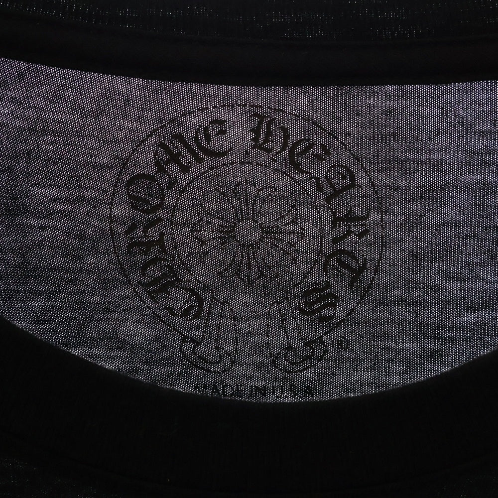 CHROME HEARTS(クロムハーツ) Neon Bar Logo L/S Tee ネオンバーロゴ クルーネック長袖Tシャツ カットソー ブラック
