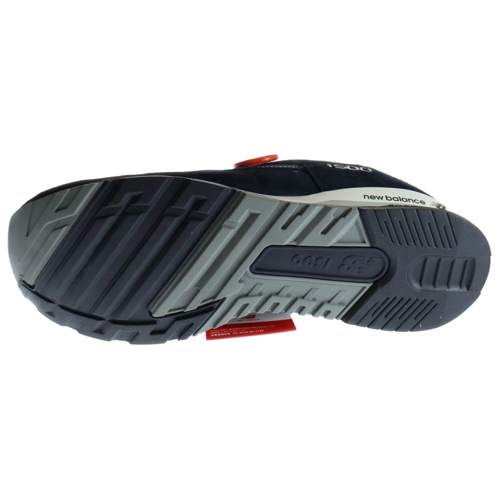New Balance(ニューバランス) U1500PNV Made in UK スウェード ローカットスニーカー US8.5/26.5cm ネイビー