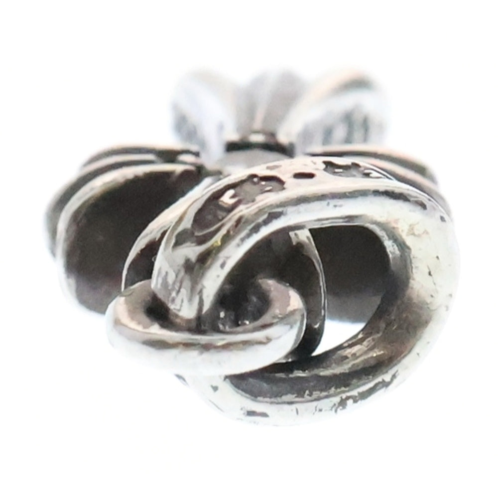 CHROME HEARTS(クロムハーツ) CRS BBYFAT DMND A ベイビーファットクロス 両面1アフターダイヤ ペンダントトップ シルバー