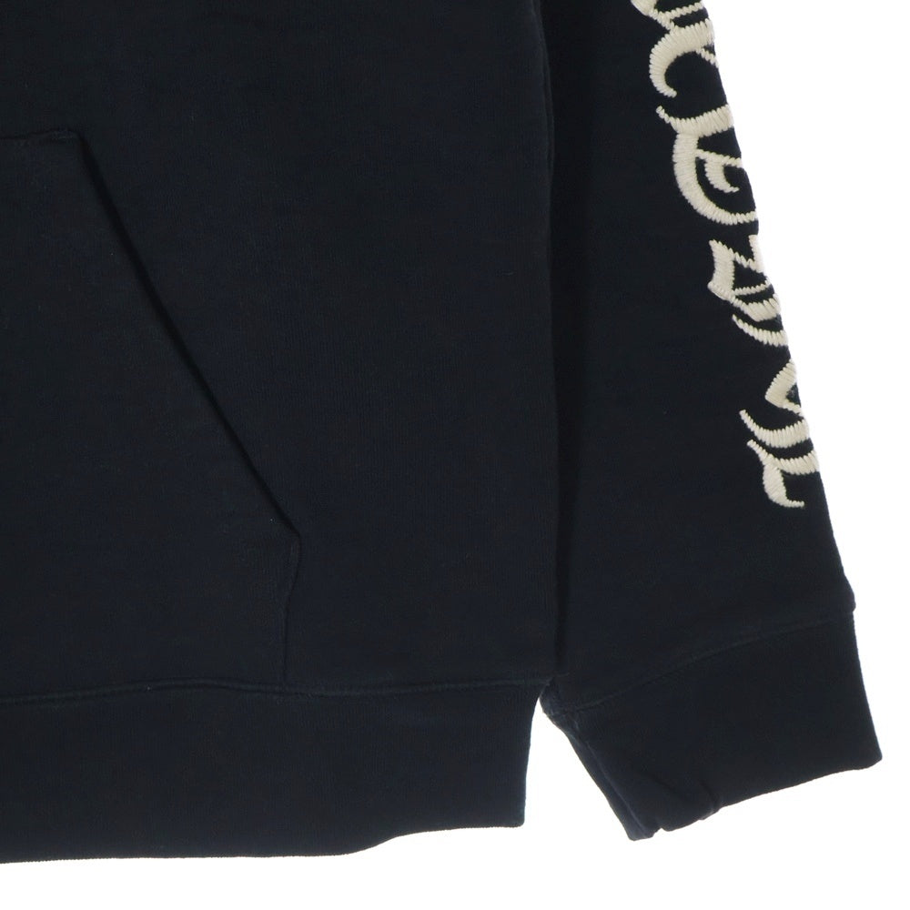 CHROME HEARTS(クロムハーツ) Y NOT SLO RIDE HD PLVR ワイノット CH刺繍 プルオーバー スウェット パーカー ブラック