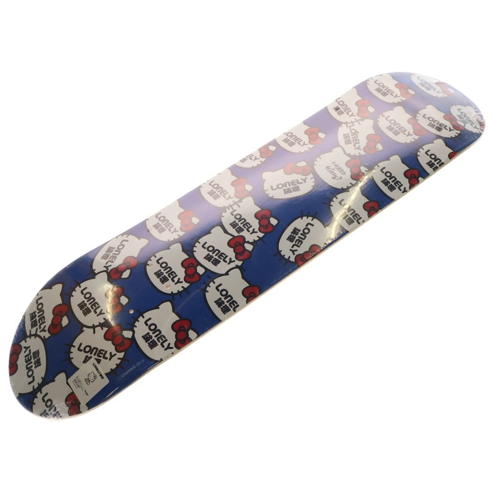 LONELY 論理(ロンリー) ×SANRIO KITTY ICON SKATE DECK サンリオ ハローキティ スケートボード デッキ ブルー
