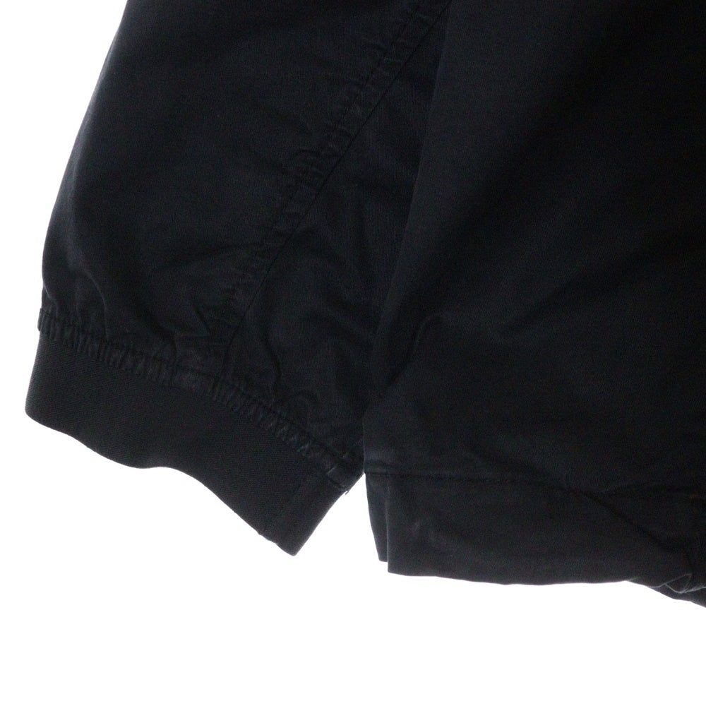 STONE ISLAND(ストーンアイランド) SUPIMA COTTON TWILL STRETCH-TC 761544019 スーピマコットン ツイル ストレッチ アノラック パーカー ブラック