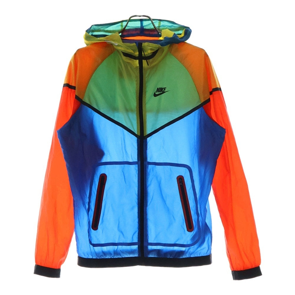 NIKE(ナイキ) HYPE WINDRUNNER 585110-720 ハイプウィンドランナー ジップアップ ナイロンジャケット マルチカラー