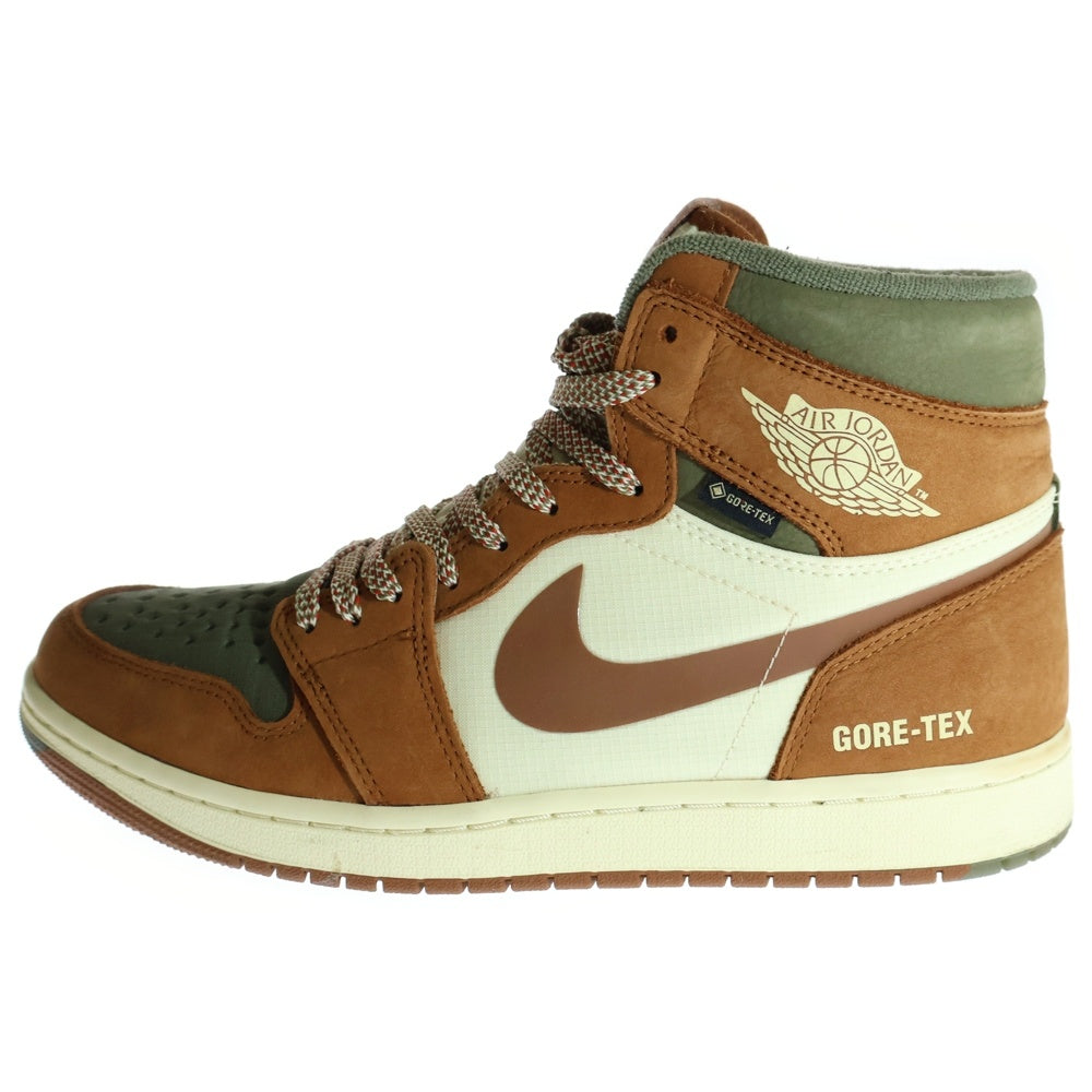 NIKE(ナイキ) AIR JORDAN 1 ELEMENT GORE-TEX エアジョーダン1 エレメント ゴアテックス ハイカットスニーカー US9/27cm DB2889-102 ブラウン