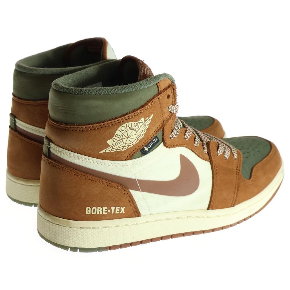 NIKE(ナイキ) AIR JORDAN 1 ELEMENT GORE-TEX エアジョーダン1 エレメント ゴアテックス ハイカットスニーカー US9/27cm DB2889-102 ブラウン