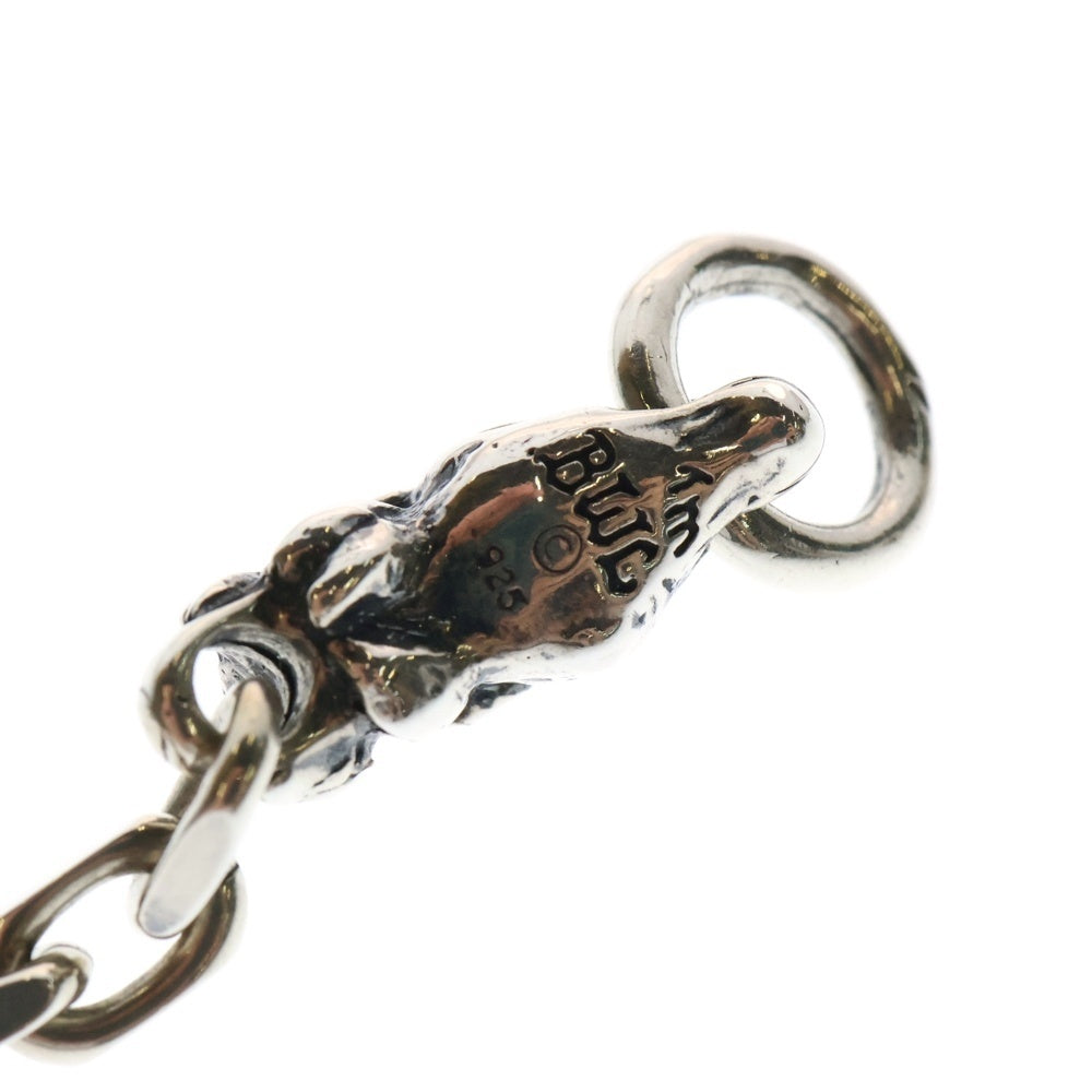 Bill Wall Leather/BWL(ビルウォールレザー) SQUARE CHAIN LINK スクエアチェーン リンク ホースヘッド ブレスレット シルバー