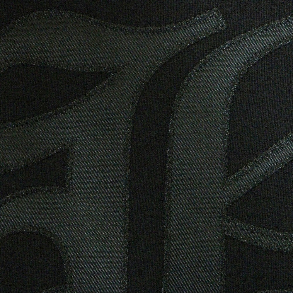 CHROME HEARTS(クロムハーツ) バックCHロゴ クロス刺繍 クルーネックスウェット ブラック
