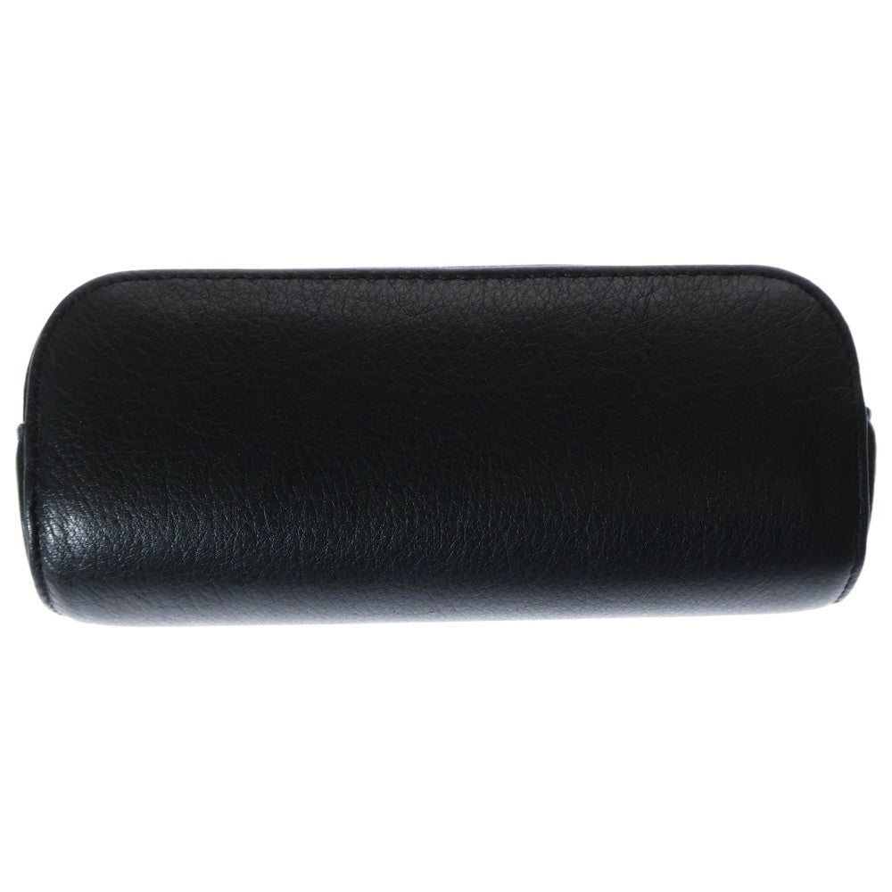 CHROME HEARTS(クロムハーツ) CASE アイウェアケース 眼鏡ケース ブラック ※ダガージップ欠損