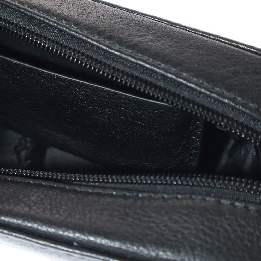 CHROME HEARTS(クロムハーツ) CASE アイウェアケース 眼鏡ケース ブラック ※ダガージップ欠損